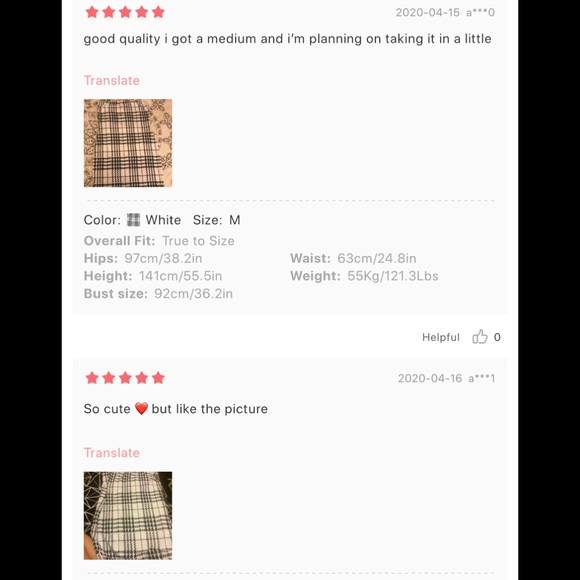 Plaid White & Black Cami Houndstooth Mini Dress - Picture 6 of 6